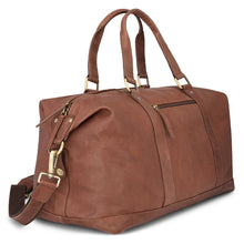 Monarch Leather Carryon Holdall - Hazelnut by Hoggs of Fife Accessories Hoggs of Fife   