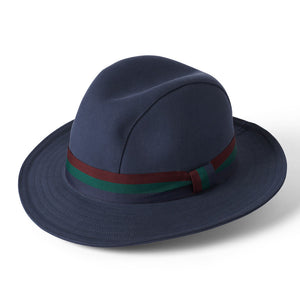Henley Fedora Hat - Navy by Failsworth Accessories Failsworth   
