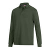 Heriot L/S Rugby Shirt - Green by Hoggs of Fife