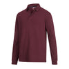 Heriot L/S Rugby Shirt - Merlot by Hoggs of Fife