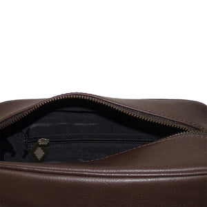 Hombre Washbag - Brown/Blue by Pampeano Accessories Pampeano   
