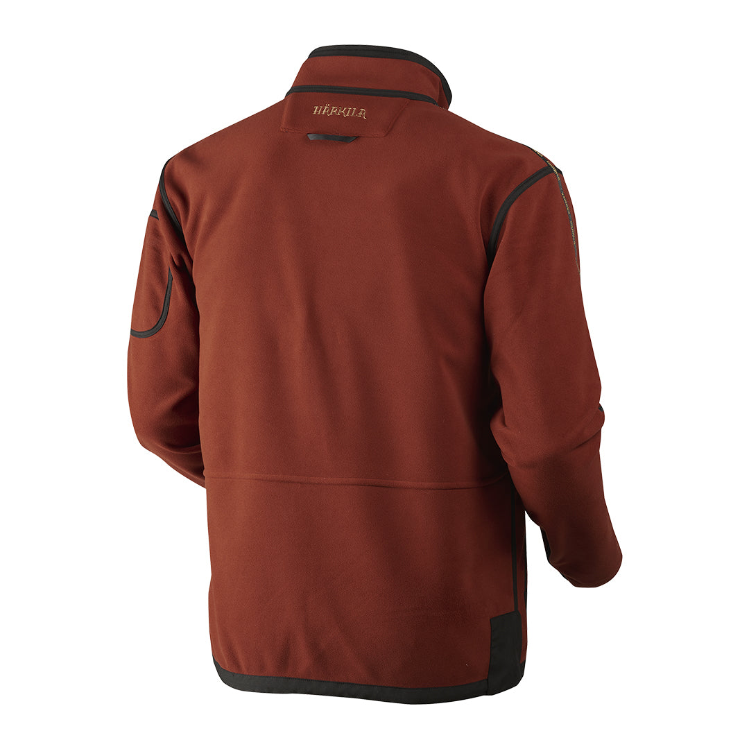 Kamko Reversible Fleece Burnt Orange/Shadow Brown by Harkila Jackets & Coats Harkila   
