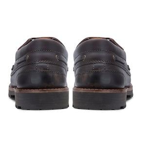 Kintyre Rugged Moccasin - Chestnut by Hoggs of Fife Footwear Hoggs of Fife   