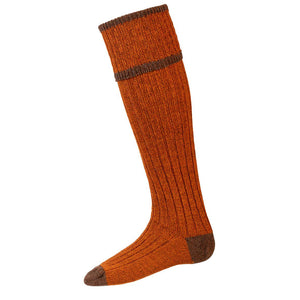 Kyle Sock - Honeysuckle by House of Cheviot Accessories House of Cheviot   