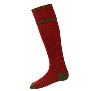 Kyle Sock - Rosehip by House of Cheviot Accessories House of Cheviot   