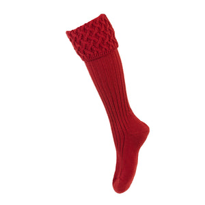 Lady Rannoch Socks - Chesnut by House of Cheviot Accessories House of Cheviot   