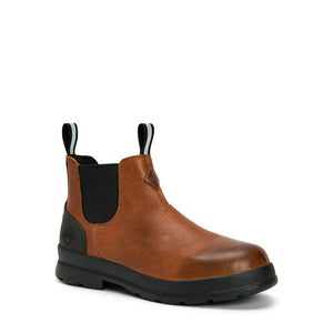 Chore Farm Leather Chelsea Safety Boots - Caramel by Muckboot Footwear Muckboot   