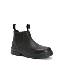 Chore Farm Leather Chelsea Safety Boots - Black by Muckboot Footwear Muckboot   