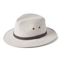 Linen Safari Hat Natural by Failsworth Accessories Failsworth   