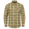 Louie Shirt - Olive/Red Checked by Blaser