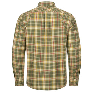 Louie Shirt - Olive/Red Checked by Blaser Shirts Blaser   