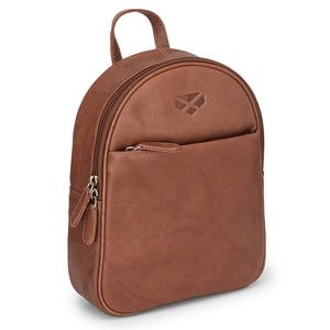 Monarch Leather Backpack - Hazelnut by Hoggs of Fife Accessories Hoggs of Fife   