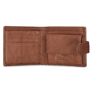Monarch Leather Coin Wallet - Hazelnut by Hoggs of Fife Accessories Hoggs of Fife   