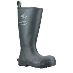 Mudder S5 Tall Safety Boots - Moss by Muckboot Footwear Muckboot   