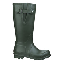 Original Side Adjustable Wellington Boots - Dark Olive by Hunter Footwear Hunter   