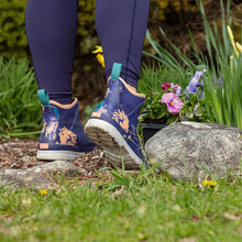 Ladies Muck Originals Pull On Ankle Boots Floral by Muckboot Footwear Muckboot   