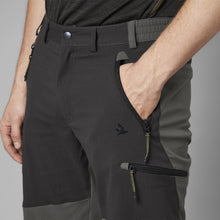 Outdoor Stretch Trousers - Black/Grey by Seeland Trousers & Breeks Seeland   