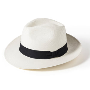 Snap Brim Panama Hat - Bleach by Failsworth Accessories Failsworth   