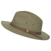 Panmure Canvas Foldable Hat Khaki by Hoggs of Fife
