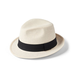 Paperstraw Trilby Hat Natural by Failsworth Accessories Failsworth   