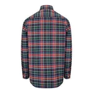 Pitlochry Flannel Check Shirt - Forest Check by Hoggs of Fife Shirts Hoggs of Fife   