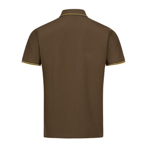 Polo Shirt 22 - Dark Brown by Blaser Shirts Blaser   