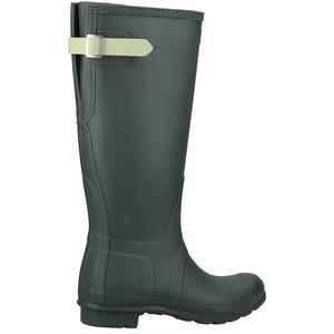 Original Tall Back Adjustable Wellington Boots - Green by Hunter Footwear Hunter   
