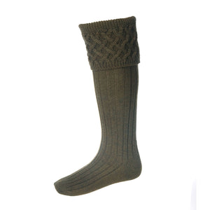 Rannoch Socks - Bracken by House of Cheviot Accessories House of Cheviot   