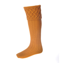 Rannoch Socks - Ochre by House of Cheviot Accessories House of Cheviot   