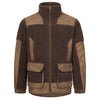 Sherpa Fleece Jacket - Dark Brown by Blaser