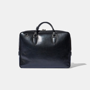 Slim Briefcase - Black Leather by Baron Accessories Baron   
