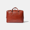 Slim Briefcase - Cognac Leather by Baron