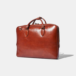 Slim Briefcase - Cognac Leather by Baron Accessories Baron   