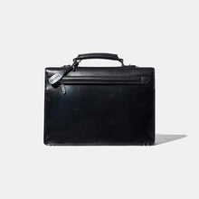 Small Briefcase - Black Leather by Baron Accessories Baron   
