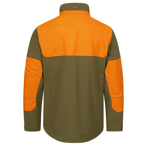 Tackle Softshell Jacket - Dark Olive/Blaze Orange by Blaser Jackets & Coats Blaser   