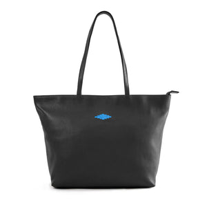 Trapecio Tote Bag - Black/Blue by Pampeano Accessories Pampeano   