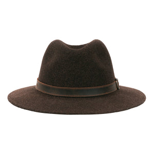 Traveller Hat - Dark Brown Mottled by Blaser Accessories Blaser   