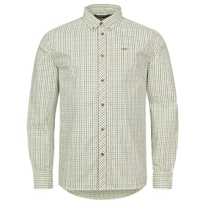 Tristan Shirt 22 - Olive/Beige Checked by Blaser Shirts Blaser   