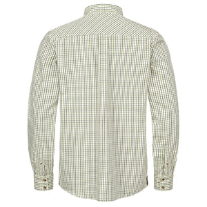 Tristan Shirt 22 - Olive/Beige Checked by Blaser Shirts Blaser   