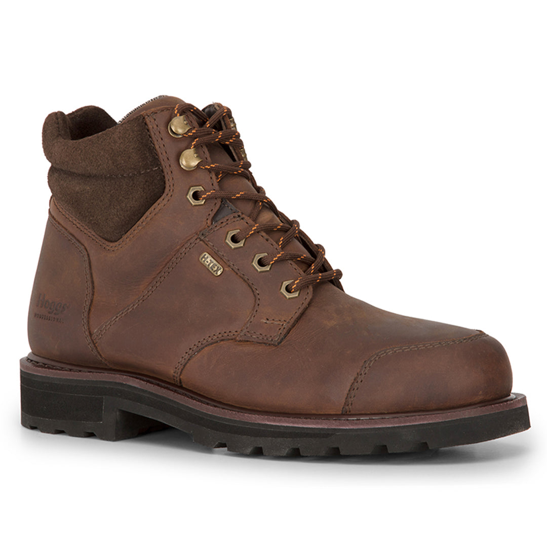 Triton Pro Work Boot Crazy Horse Brown by Hoggs of Fife Footwear Hoggs of Fife   