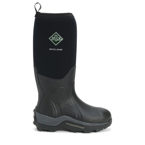 Unisex Arctic Sport Tall Boots - Black/Black by Muckboot Footwear Muckboot   