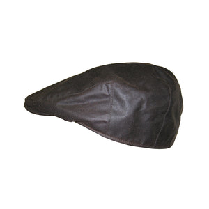 Waxed Cap - Brown by Hoggs of Fife Accessories Hoggs of Fife   