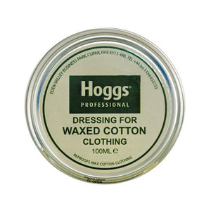 Waxed Cotton Dressing Tin by Hoggs of Fife Accessories Hoggs of Fife   