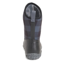 Women's RHS Muckster II Short Boot - Black/Grey Plaid by Muckboot Footwear Muckboot   
