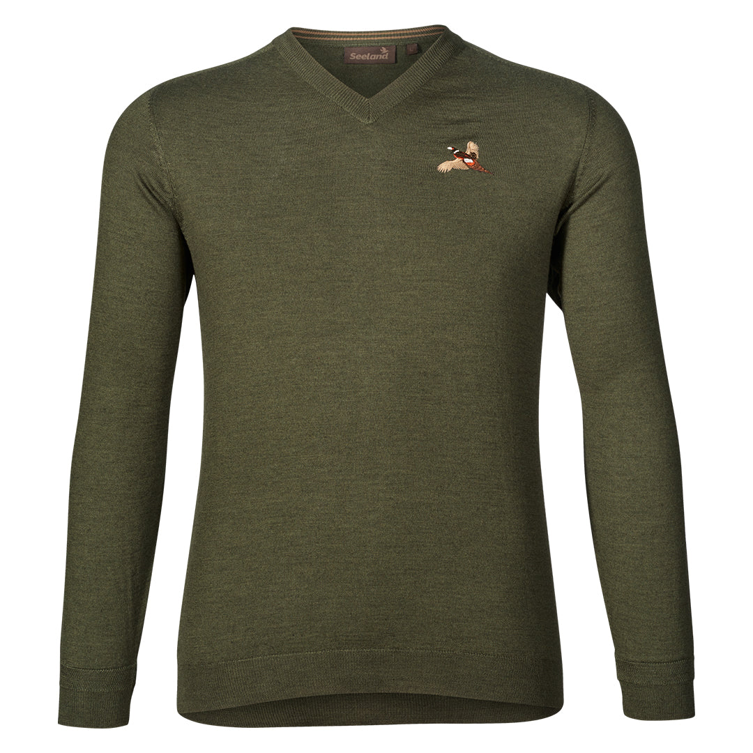 Woodcock V-Neck Pullover by Seeland Knitwear Seeland   