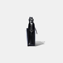 Zip Briefcase - Black Leather by Baron Accessories Baron   